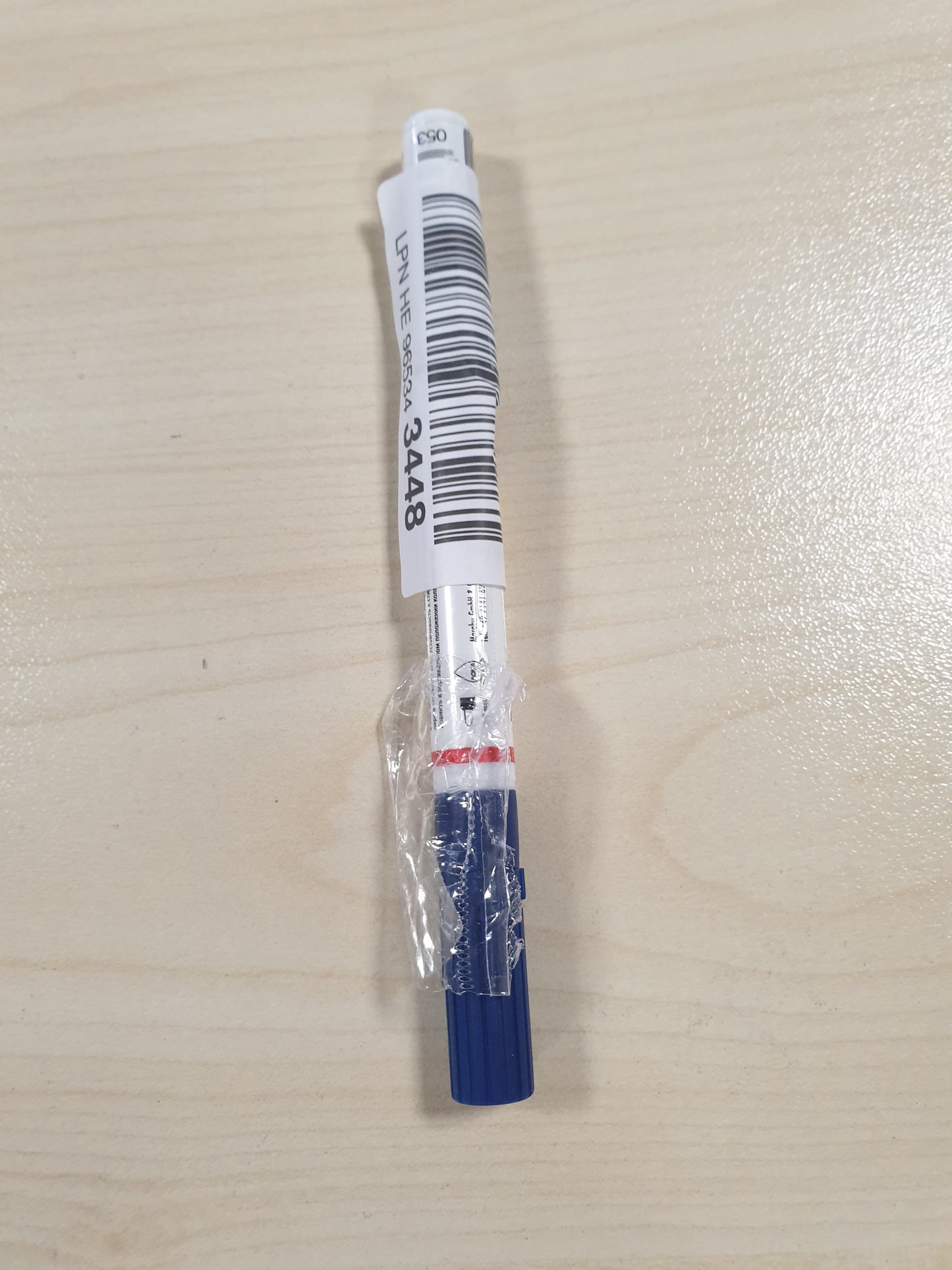 138472 - MARABU Shënues Tekstili 'Piktor', Blu e Errët, Gjerësi Vizimi 1-2mm