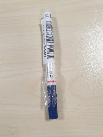 138472 - MARABU Shënues Tekstili 'Piktor', Blu e Errët, Gjerësi Vizimi 1-2mm