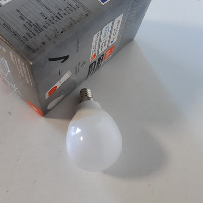 168449 - LEDVANCE - Llambë LED Mini E14, Llambë Drite Smart Home WiFi, 4.9W (470lm), Zëvendëson Llambën Inkandescente 40W, e Zbehtë, Ngjyra e Dritës RGBW (2700-6500K), Kontrollohet nga Alexa, Google Assistant ose Aplikacion, Pako prej 1