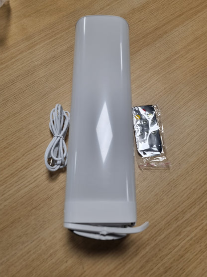 236399 - SEMLOS Llambë Tavoline LED për Dhomë Gjumi, Dritë Nate Leximi, 3 Ngjyra, 10 Nivele të Rregullueshme Shkëlqimi, Llambë Komodine me Prekje, me Telekomandë