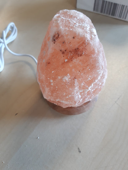 215603 - ZEN'LIGHT Llambë USB me Kripë Guri - Kripë 100% Natyrale Himalaje Autentike - Përafërsisht 500g
