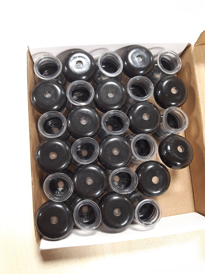 165286 - Kapele të rrumbullakëta për këmbët e karrigeve, 28 copë nga SILIKONI, mbrojtëse feltri për qilim, madhësi 13-20 mm