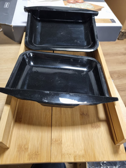 232929 - NERTHUS FIH 332 - Dërrasë Prerjeje prej Bambuje, Dërrasë Kuzhine me Tabaka të Lëvizshme