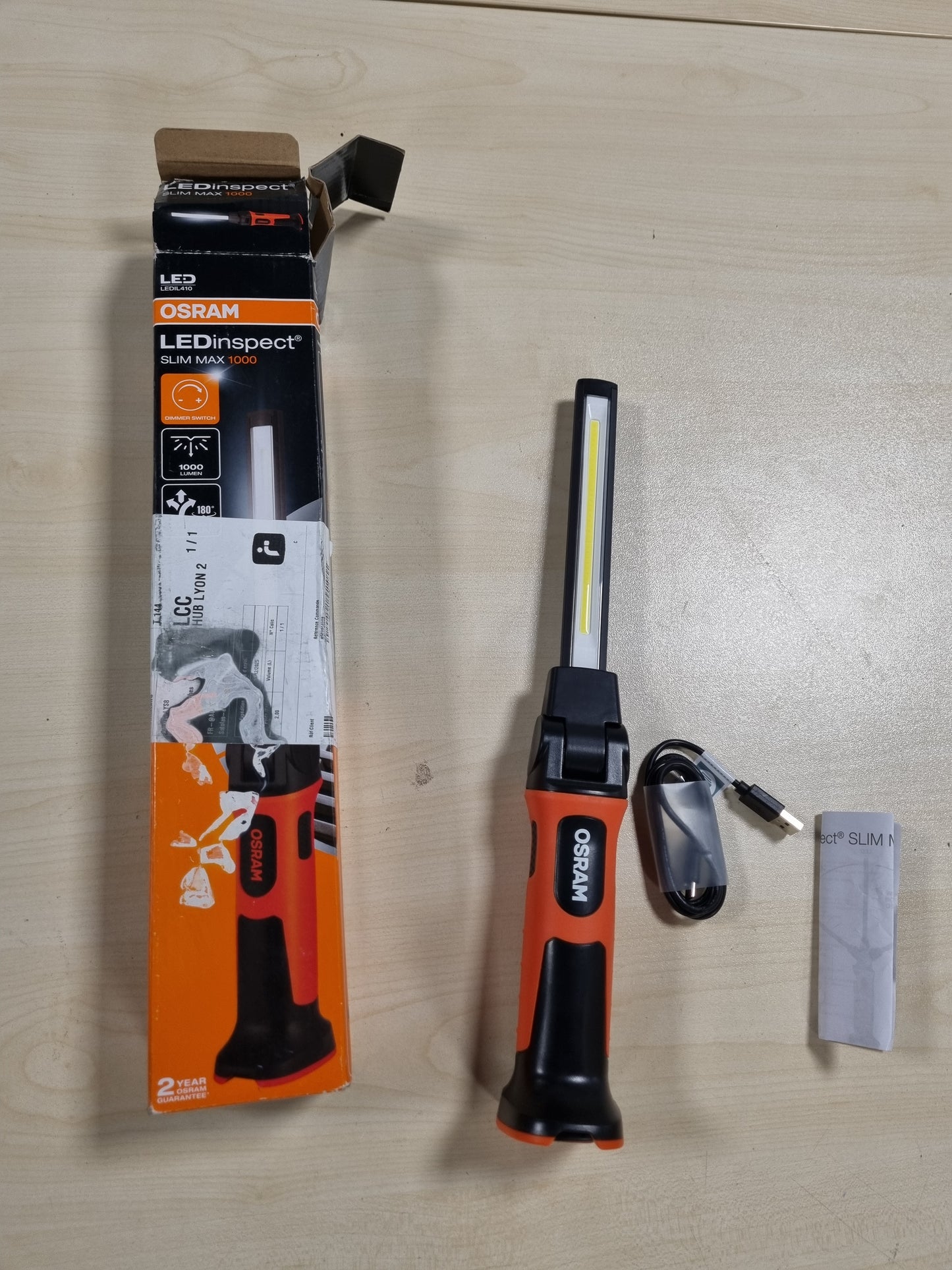 221345 - OSRAM LEDinspect® SLIM MAX 1000 - Llambë inspektimi manuale