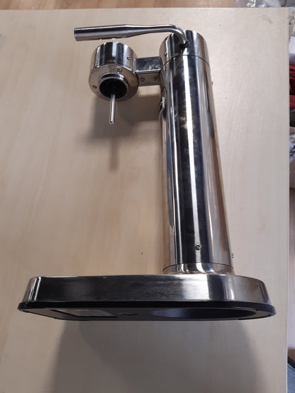 250037 - AARKE Carbonator 3, Përgatitës Uji me Gaz, Shishe PET pa BPA, Finish Çelik