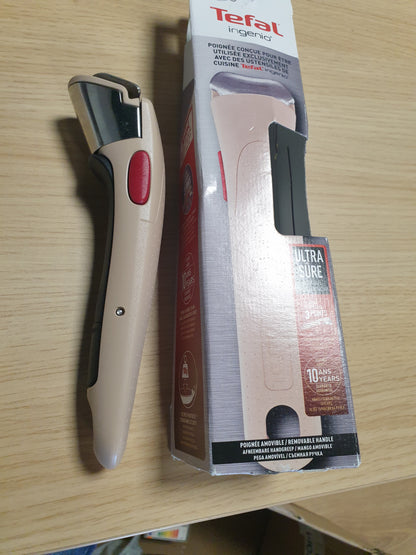 257011 - TEFAL Ingenio Dorezë e lëvizshme, 3 pika sigurie, Mbështet deri në 10 kg, Garanci 10-vjeçare, Argjilë Moonlight L9863402