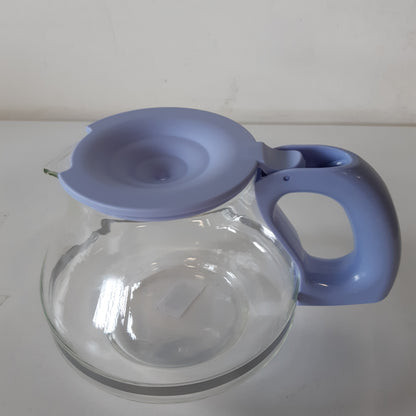 222717 - FACKELMANN Kafe Ibrik, Model 502, Qelq, Vjollcë, 16 x 16.3 x 12.7 cm, Transparent