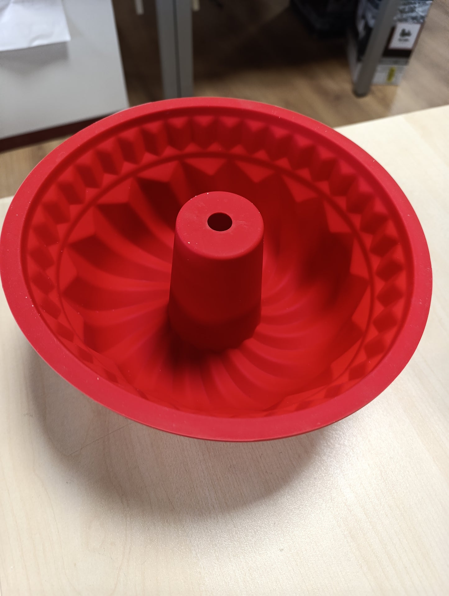 219660 - DR. OETKER 1269 Formë Kougelhopf Silikoni e Kuqe, 22 cm