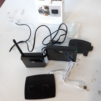 213120 - GARZA Termostat inteligjent pa tel WiFi për ngrohje dhe kaldaja, i programueshëm, me ekran me prekje, me kontroll zanor (Alexa/Google), 2.4 GHz, i zi