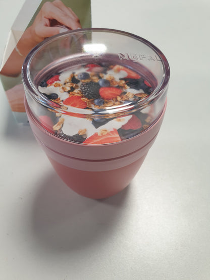 223980 - MEPAL Filxhan për Musli 300ml + 120ml, i përshtatshëm për ngrirje, mikrovalë dhe lavastovilje - Maja e gjallë