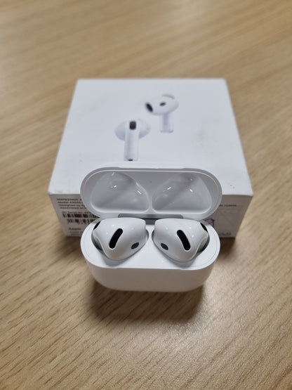 85159 - APPLE AirPods 4 - Kufje pa Tel, Bluetooth, Anulim Aktiv i Zhurmës, Audio Adaptive, Transparencë, Audio Hapësinore e Personalizuar, Kuti Karikimi me USB-C, Karikim pa Tel