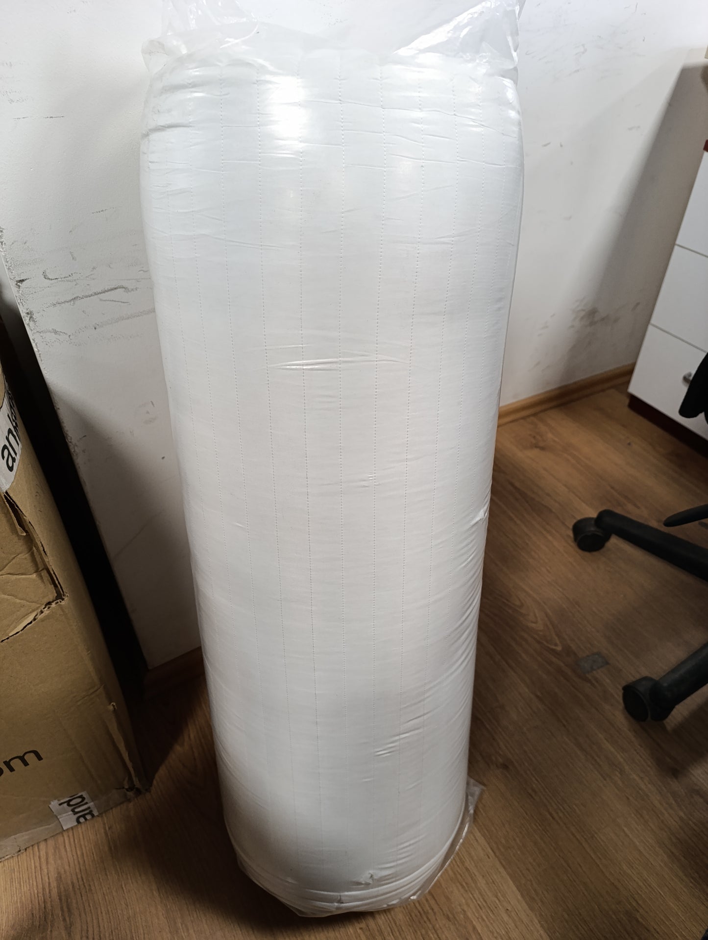 260080 - EVERGREENWEB Dyshek për divan 160x190 cm, 10 cm i lartë, Mbulesë hipoalergjike e bardhë, Dyshek me shkumë të palosshme për mysafirë, Divan-krevat