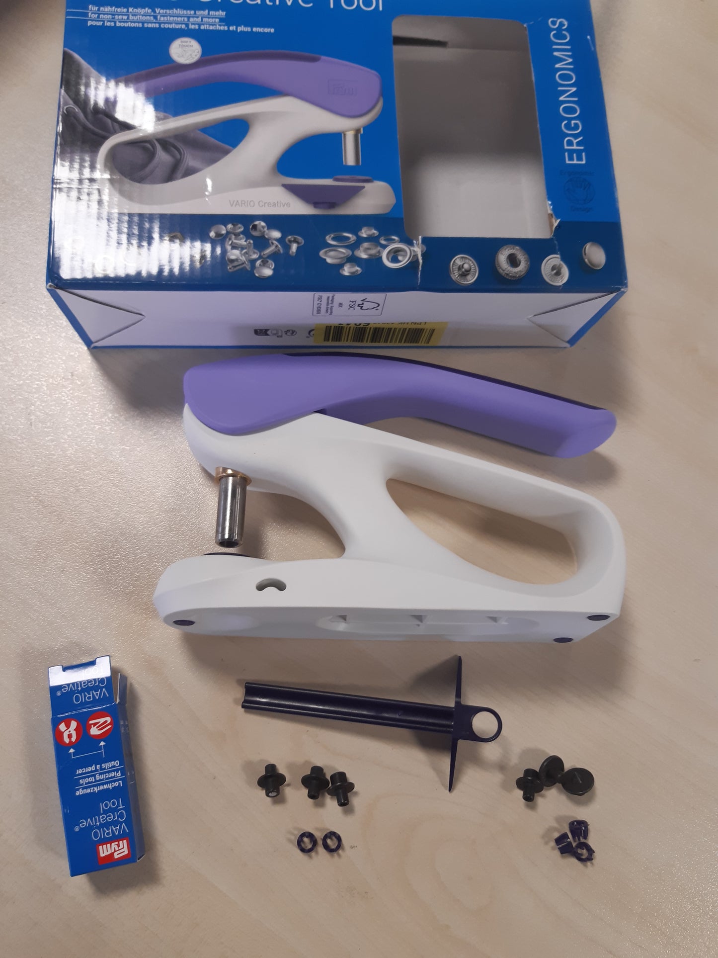 208176 - PRYM 390903 Vario Mjet Krijues, Madhësia Unike, Ngjyra Blu Kumbullë