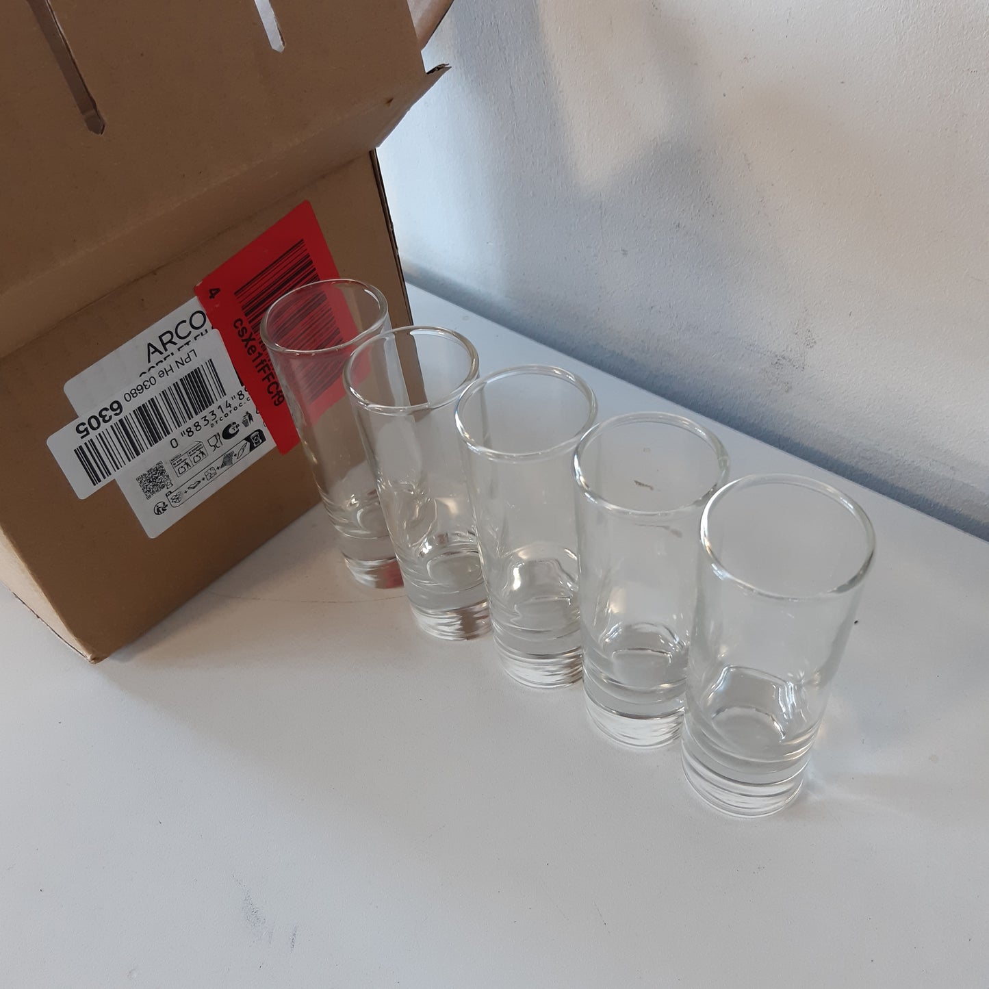 216456 - ARCOROC Koleksioni i Ishujve – 6 gota për dozë me gotë 6 cl – Përdorim profesional – jashtëzakonisht i fortë