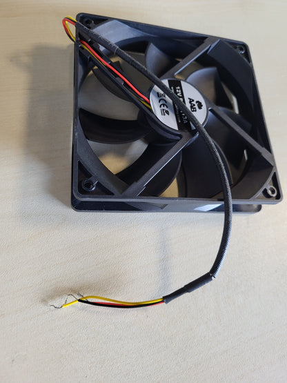 266088 - AABCOOLING Ventilator i Zi i Heshtur 12 - Ventilator 120 mm me 4 Jastëkë Anti-Vibrimi, 12V, 20.9 dB(A)