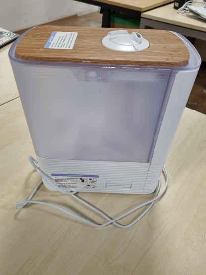 221083 - LEVOIT Lagështues ajri inteligjent WiFi 4.5L me mbushje nga lart, 26dB ultra i qetë, kohëzgjatje funksionimi 45 orë, me dritë nate të rregullueshme, mjegull të ftohtë dhe të ngrohtë, shpërndarës OasisMist 2-në-1 450S