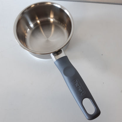 213831 - TEFAL Tenxhere 16 cm me kapak filtri, e pajtueshme me induksionin, çelik inox 18/10, garanci 10-vjeçare