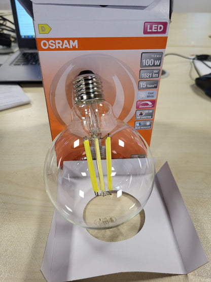 224419 - OSRAM Llambë LED me errësim Superstar, CRI90, për prizë E27, e bardhë e ftohtë (4000K), 1521 lumen, zëvendësim për llambat konvencionale 100W, pako me 1