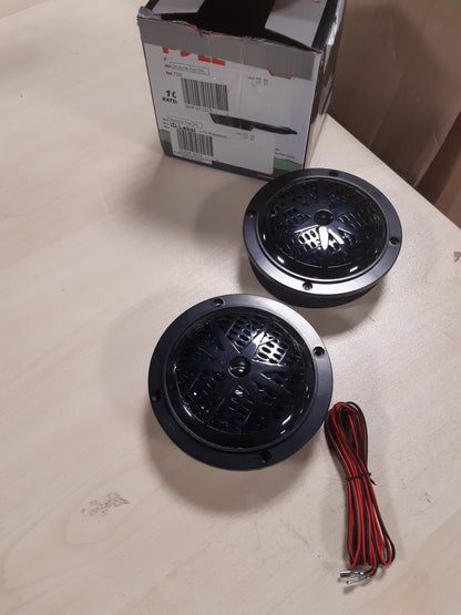 268892 - PYLES Altoparlantë Detarë të Papërshkueshëm nga Uji 10 cm, Sistem Audio 2-kahësh, 1 palë