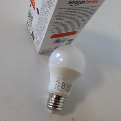 216329 - AMAZON BASICS Llambë LED inteligjente, E27, 8W, funksionon vetëm me Alexa