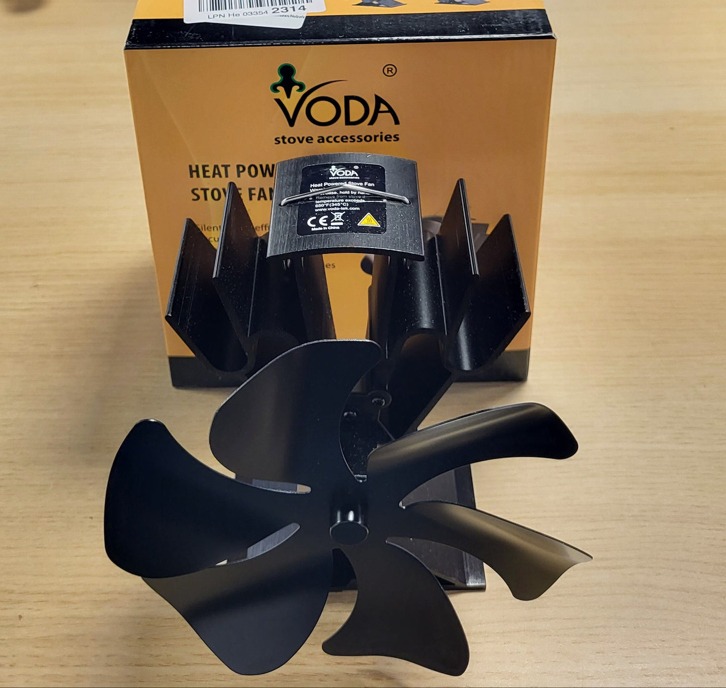 162635 - HEUNGBERANT Ventilator Druri me 6 tëhe për Sobë Druri
