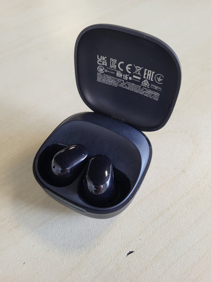 269101 - XIAOMI Redmi Buds 6 Play Kufje pa tel Bluetooth, Drajverë 10 mm, 5 modalitete EQ, Jetëgjatësi baterie deri në 7.5 orë + 36 orë, Karikim 10 minuta për 3 orë dëgjim, IPX4, E zezë