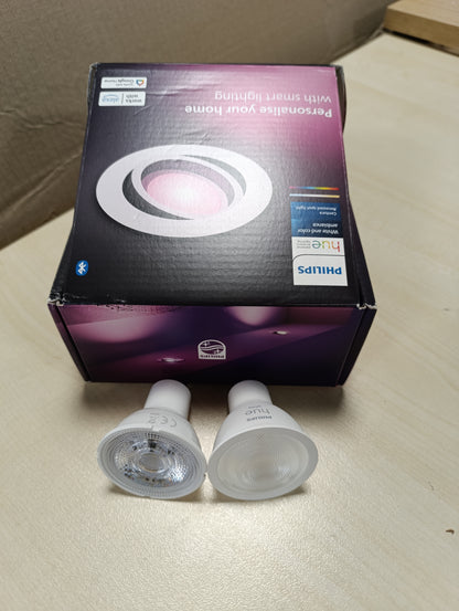 250160 - PHILIPS Hue White & Colour Ambiance Centura Drita Tavani, pako me 1, drita poshtë të rrumbullakëta, kontroll inteligjent me zë dhe aplikacion