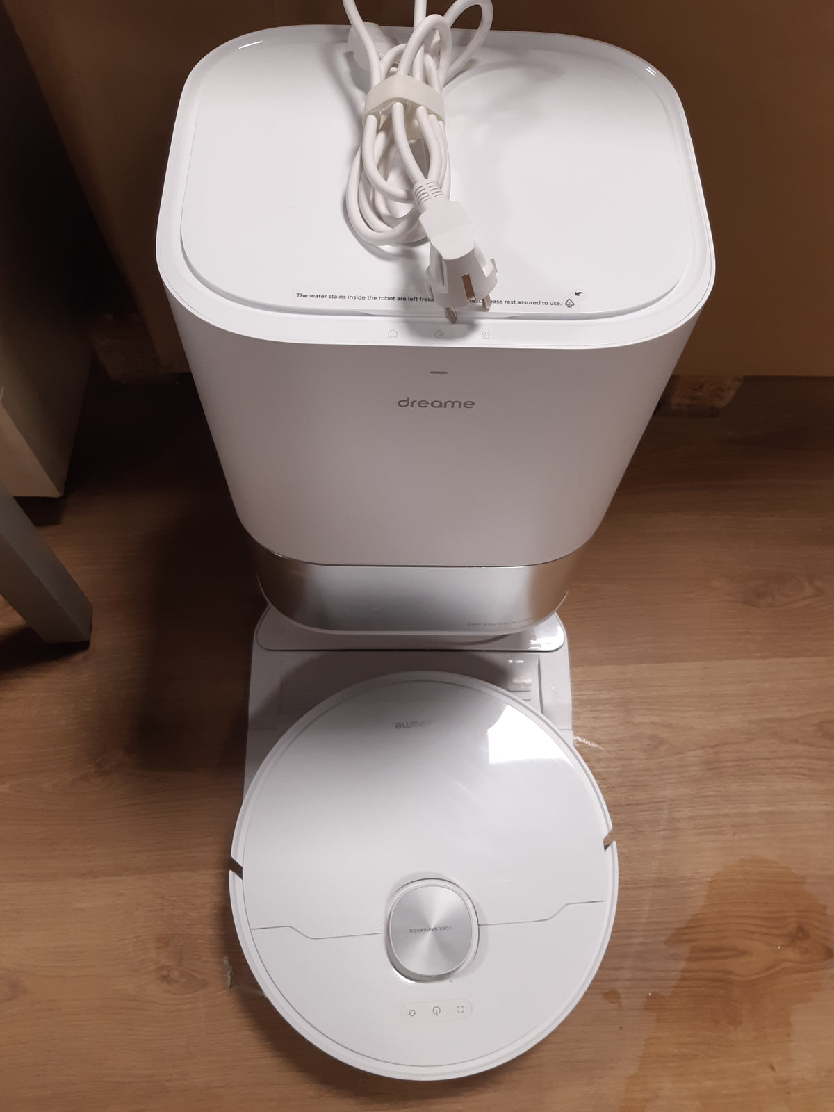 100380 - DREAME L10s Ultra Fshesë Robotike me Bazë Vetëpastruese, Qime Kafshësh Shtëpiake dhe Pastrim Qilimi, Zbulim Pengesash 3D me Inteligjencë Artificiale, 5300Pa, Bateri 210m, Kontrollues WiFi/APP/Alexa