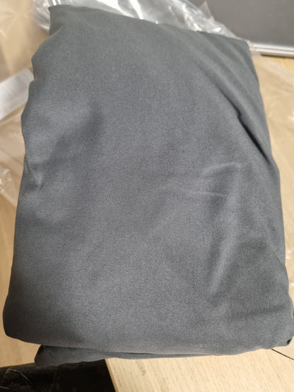 216832 - UTOPIA BEDDING Çarçaf i fiksuar 160x200cm deri në 30cm - Gri - I çertifikuar Oeko-Tex - Mikrofibër e lëmuar