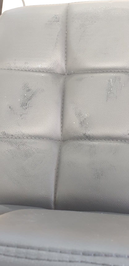 181780 - VIDAXL Karrige Boli prej Lëkure Artificiale të Zezë - Modeli 334564