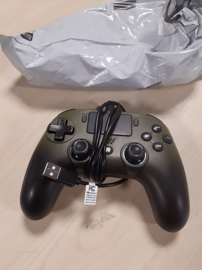 268014 - SUBSONIC Kontrollues pa tel për PS5, levë dhe LED të programueshëm, funksion dridhjeje dhe prekjeje, Kontrollues PS5 i Gjelbër