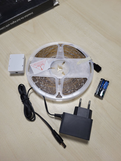 257905 - Shirit LED 30m, Bluetooth RGB, Me Kontroll Aplikacioni dhe Telekomandë, Sinkronizim Muzike