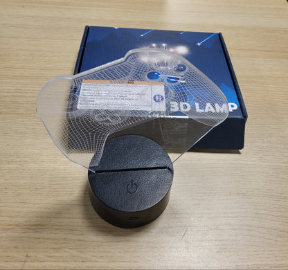 215370 - Dritë nate për Gamepad 3D, Llambë Iluzion për Konsolën e Lojërave Lightzz me Telekomandë + Prekje, 16 Modalitete Ndriçimi me Ngjyra