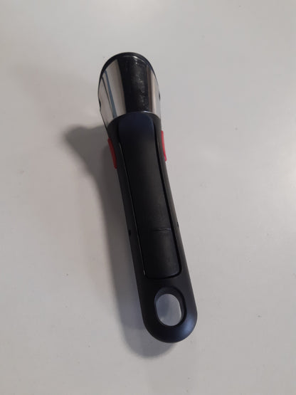 246543 - TEFAL Dorezë e lëvizshme Ingenio Premium e zezë, e palosshme, kyç sigurie me 3 pika, garanci 10-vjeçare, 4.5 x 0.03 x 17.5 cm