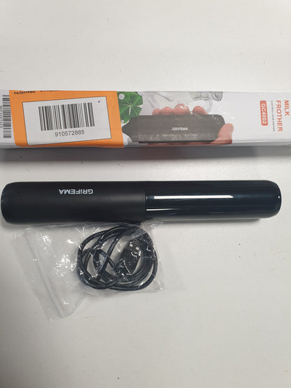248194 - SHKUMËZUES QUMËSHTI GRIFEMA ME USB, i rikarikueshëm, elektrik, 13000 RPM, ergonomik, i lehtë për t’u pastruar, mini shkumëzues për kapuçino, kafe, Matcha