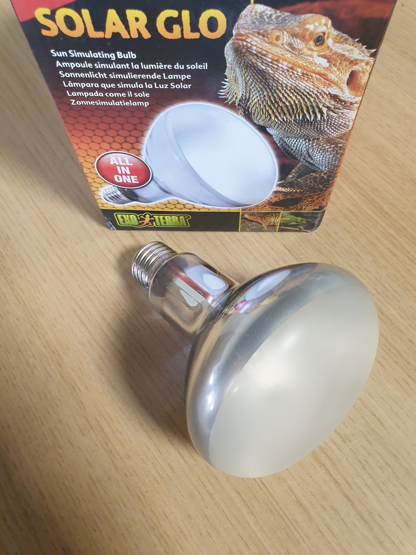 213480 - EXO TERRA Llambë që simulon dritën e diellit, 80W, prizë E27, 1 copë
