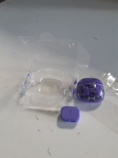 267865 - JBL Kufje pa tel Tune Flex Ghost 2, Bluetooth në vesh me anulim zhurmash, kohë riprodhimi 48 orë, rezistente ndaj ujit dhe pluhurit IP54, lidhje me shumë pika, dizajn ergonomik, Purple Ghost