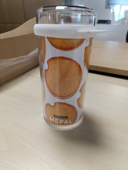 224669 - MEPAL - Enë për Biskota Stora, 1900 ml, kuti hermetike për biskota, transparente dhe e bardhë