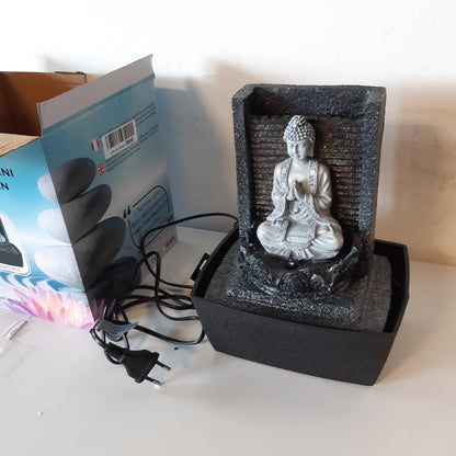 246089 - Zen'Light SCFRB1 - Shatërvan i Brendshëm, 20 x 15 x 26 cm, Ngjyrë Argjendi