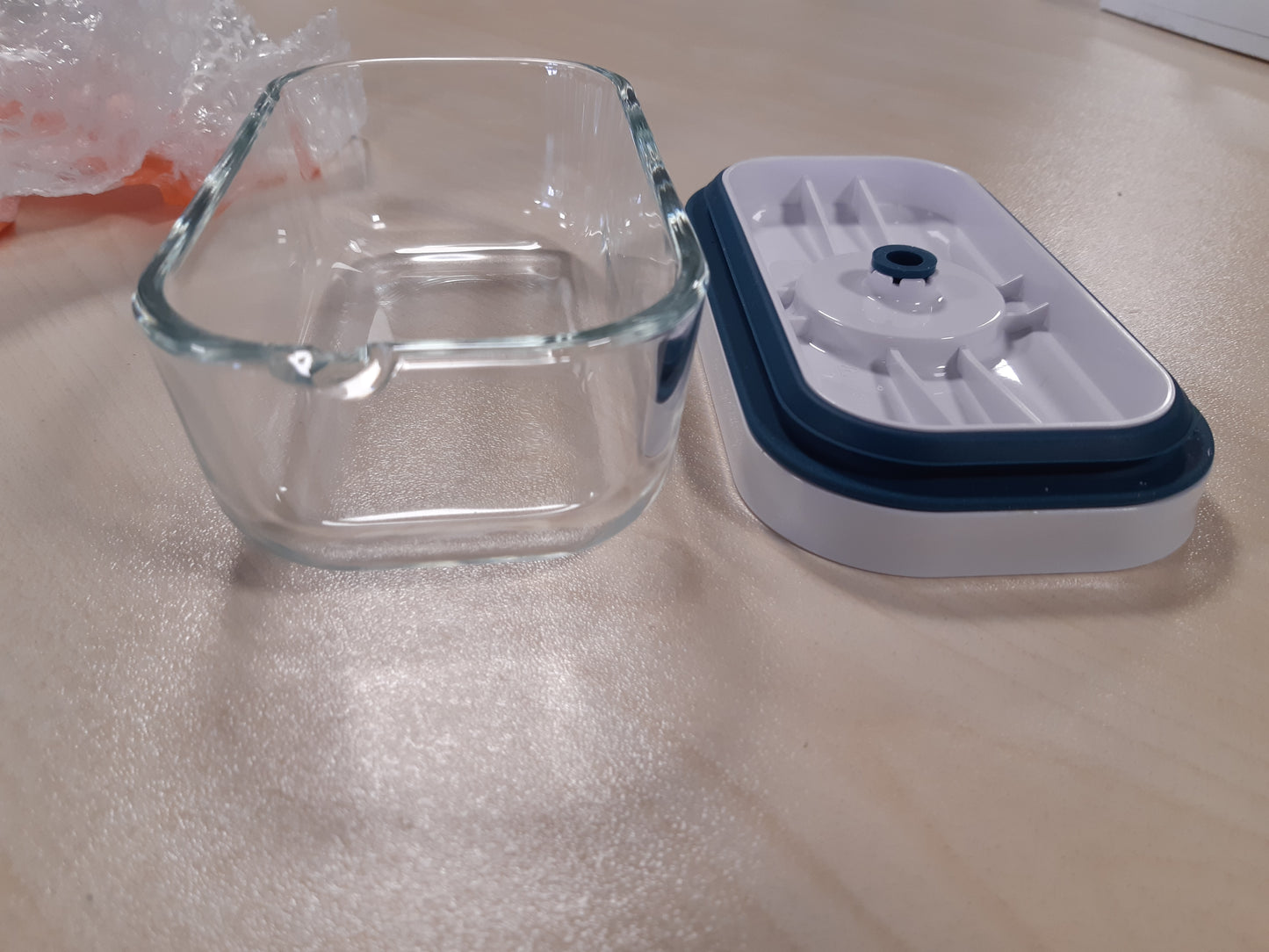 202050 - ZWILLING Enë për ruajtjen e ushqimit Fresh & Save me vakum, Madhësia S, Materiali Qelq, Ngjyra Deti