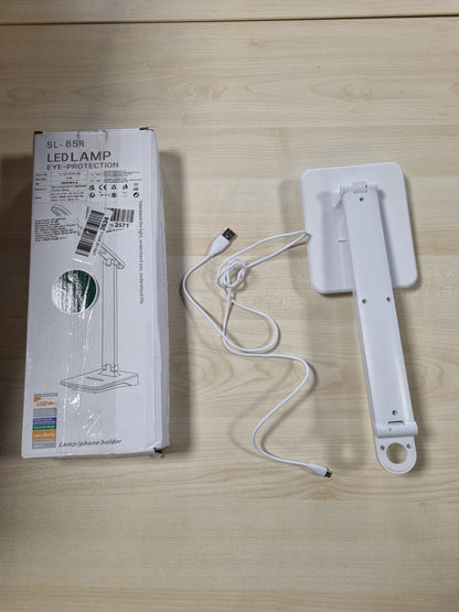 237154 - Diboniur Llambë Tavoline LED, Pa Tel, Bateri 2400mAh, 3 Modalitete Temperature, e Palosshme