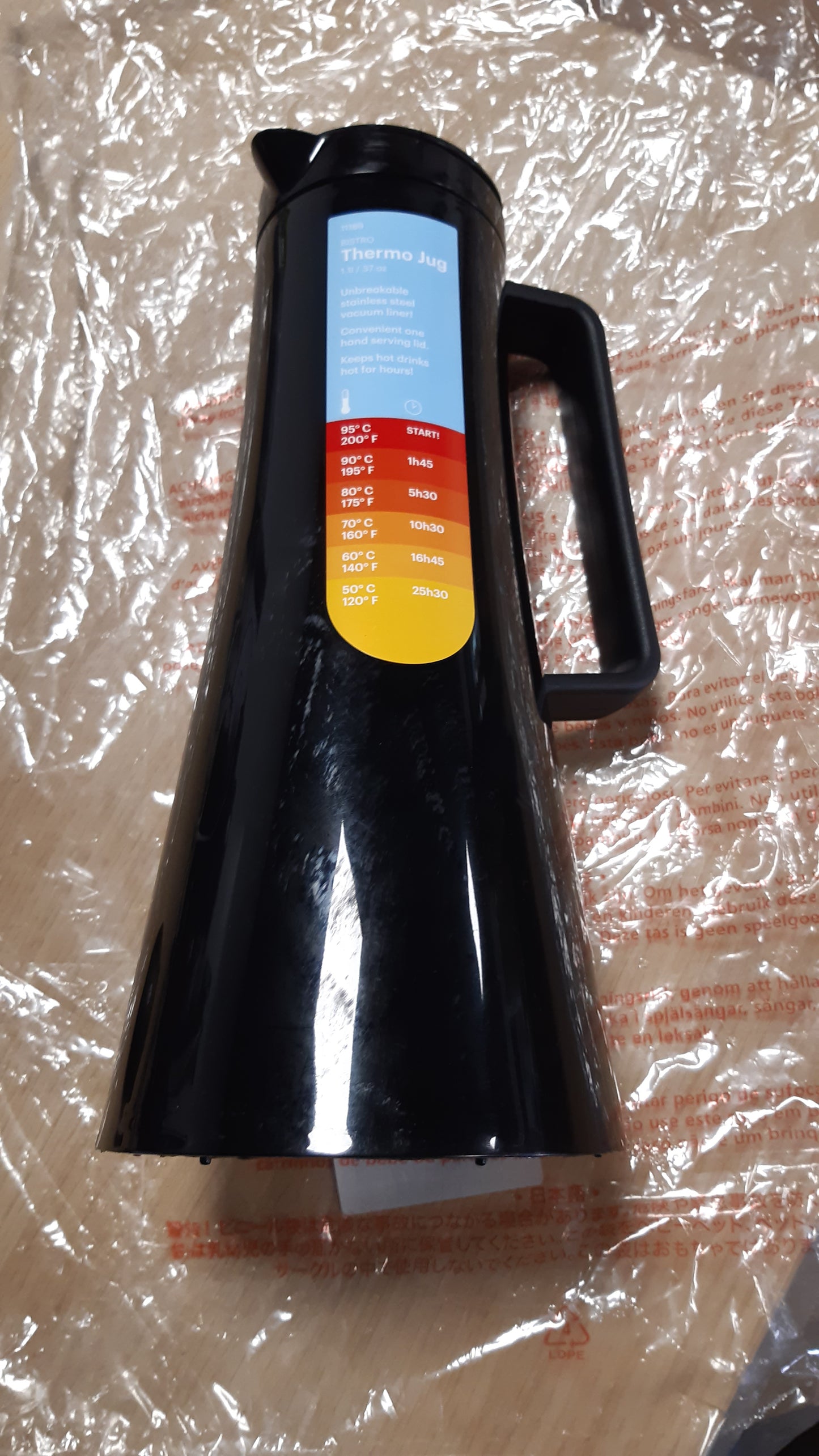 221581 - BODUM 11189-01B Bistro Termos Xhami 1.1 L