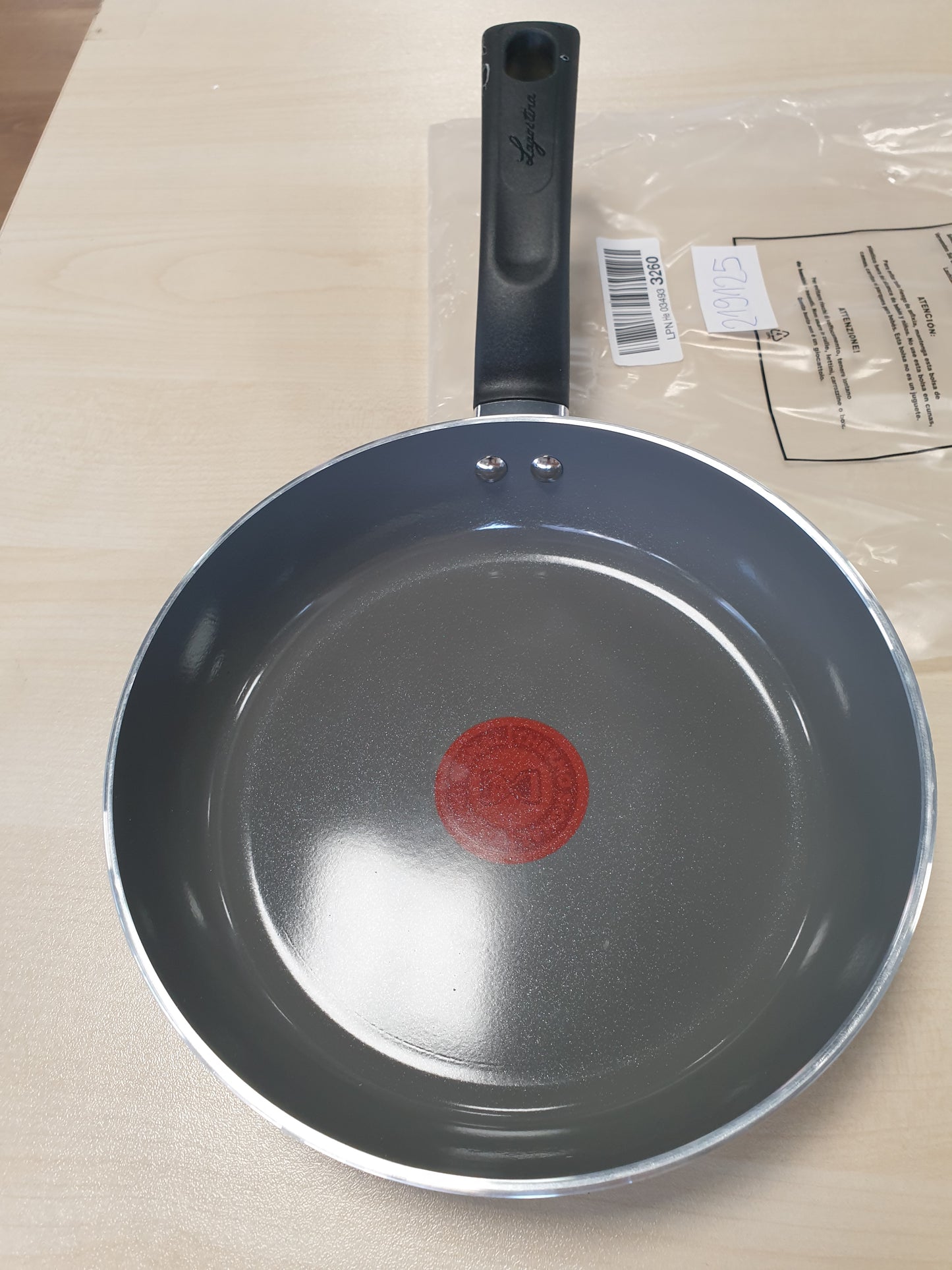 219125 - LAGOSTINA GocciaPadella 20 cm, Veshje Qeramike Jo-Ngjitëse, Miqësor me Mjedisin, Kompatibël me Induksionin