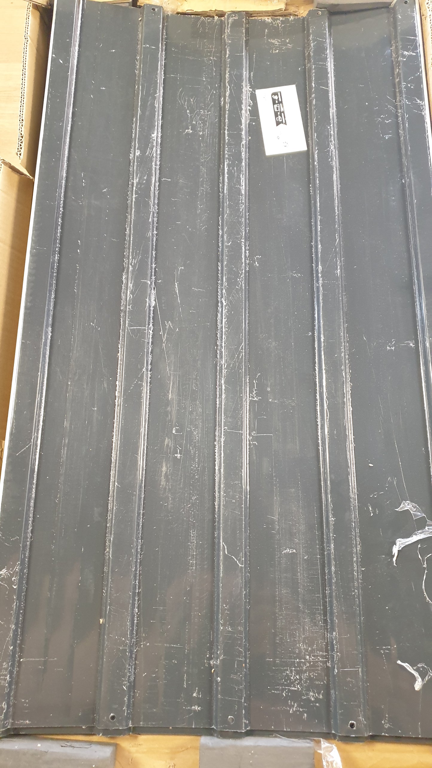 244336 - vidaXL Kuti e Ngritur për Kopsht 480x80x45 cm – Çelik i Galvanizuar, Anthracite