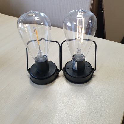 251713 - REALITY LEUCHTEN Drita varëse LED diellore, set me 3 pjesë, Campus R35146132, metal i zi mat, plastikë transparente, sensor muzgu