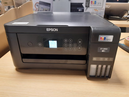 126070 - EPSON Printer Gjithçka-Në-Një EcoTank ET-2850 A4 Wi-Fi me Depozitë Boje, Përfshin Furnizim për 3 Vjet, Ngjyra e Zi