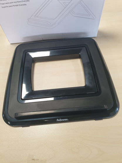 266978 - FELLOWES Mbështetëse për Laptop Everyday – E zezë – 7 pozicione të rregullueshme lartësie – për ekrane deri në 17", maksimumi 4 kg