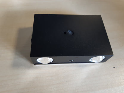 168128 - VOMI Llambë Muri e Rikarikueshme LED me Sensor Lëvizjeje, Alumini, USB 4000mAh, pa Tel, për Dhoma Gjumi, Shkallë, Kolonada