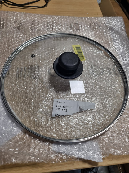 233802 - Zanetti Kapak qelqi me dorezë për tenxhere dhe tiganë, diametër 32 cm