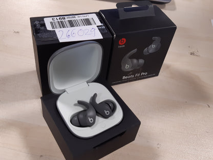 266029 - BEATS Kufje Fit Pro, të vërteta pa tel me anulim zhurmash, vlerësimi IPX4, rezistente ndaj djersës, të pajtueshme me Apple dhe Android, Bluetooth® i klasit 1, mikrofon i integruar, ngjyrë gri mente
